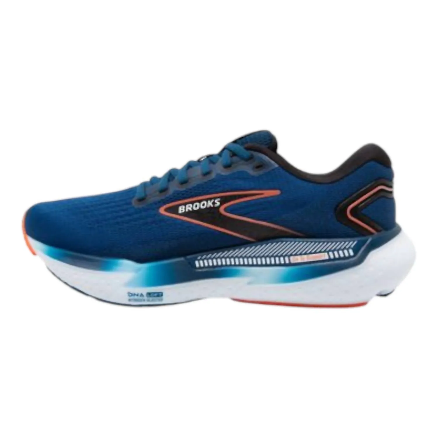 Men's Glycerin Gts 21 Shoes In Blue Opal/black/nasturtium