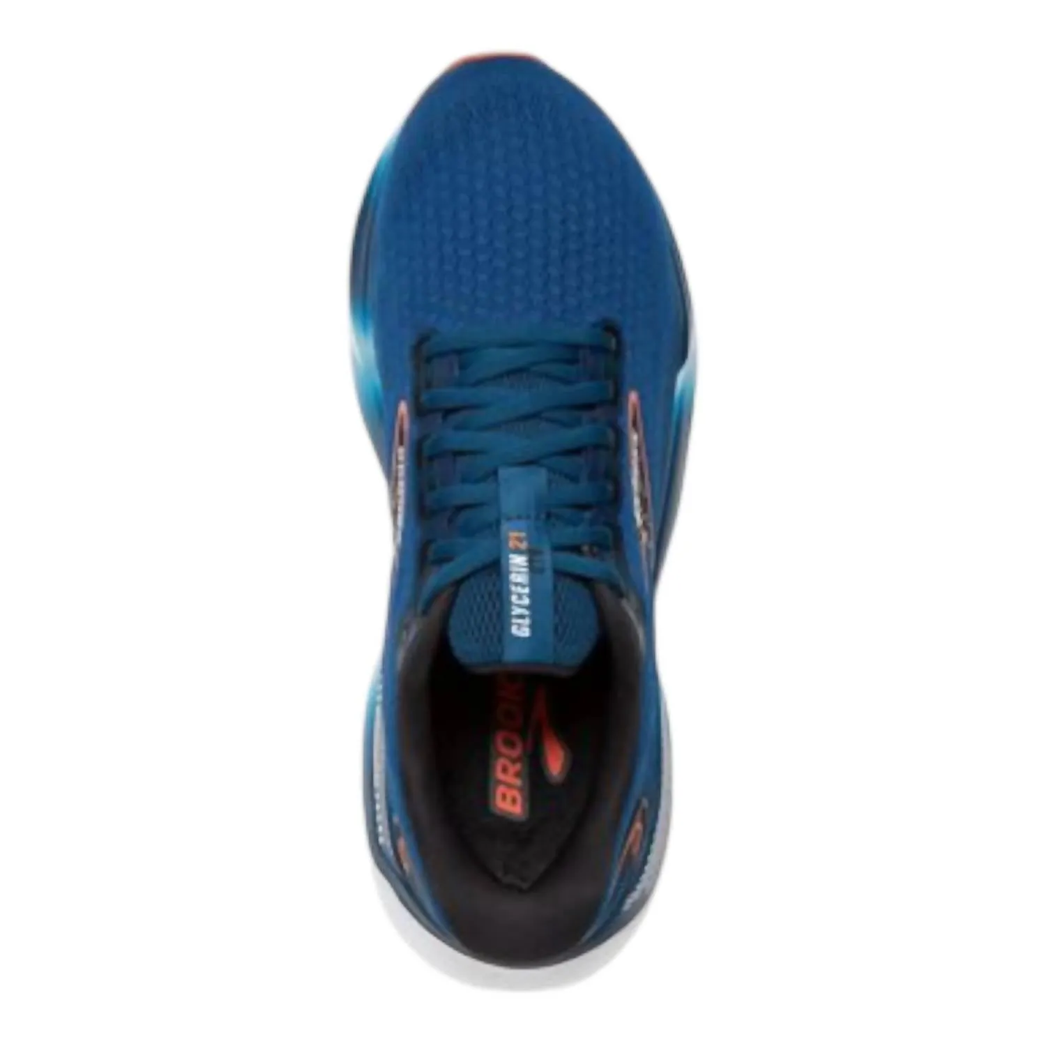 Men's Glycerin Gts 21 Shoes In Blue Opal/black/nasturtium