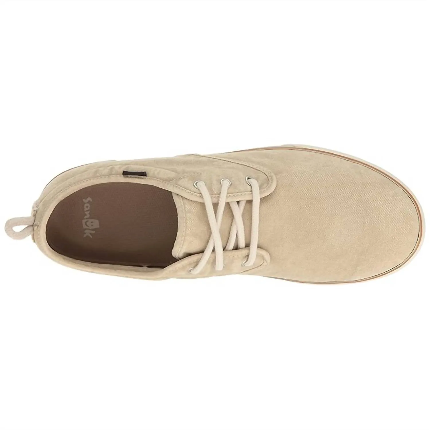 Men's Guide Plus Washed Sneaker In Washed Natural