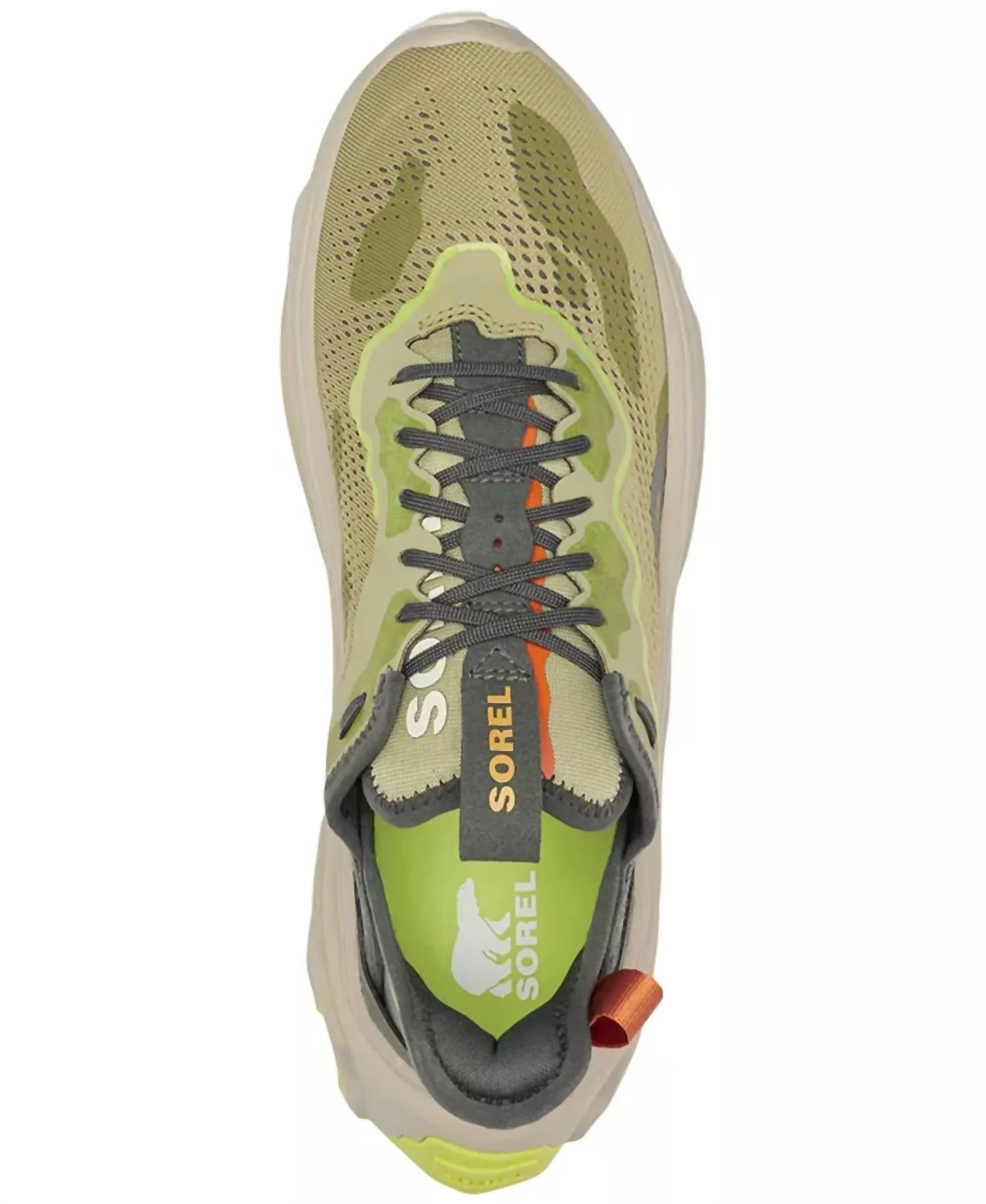 Men's Kinetic Breakthru Day Lace Sneaker In Olive Shade, Desert Sun