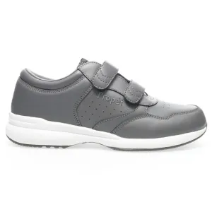 Mens Life Walker Sneaker - D/medium Width In Dark Grey