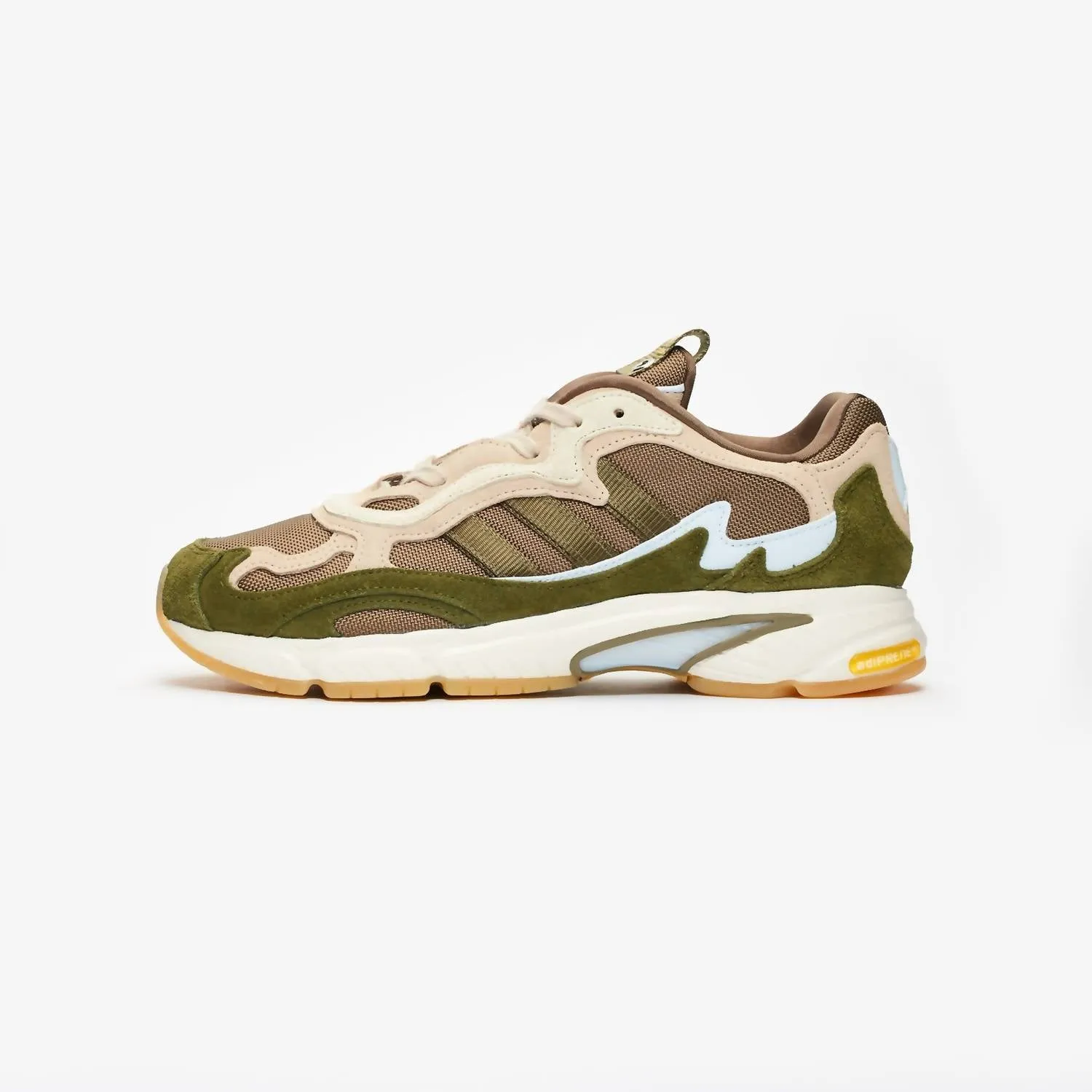 Men's Saint Alfred Temper Run Shoes In White/brown