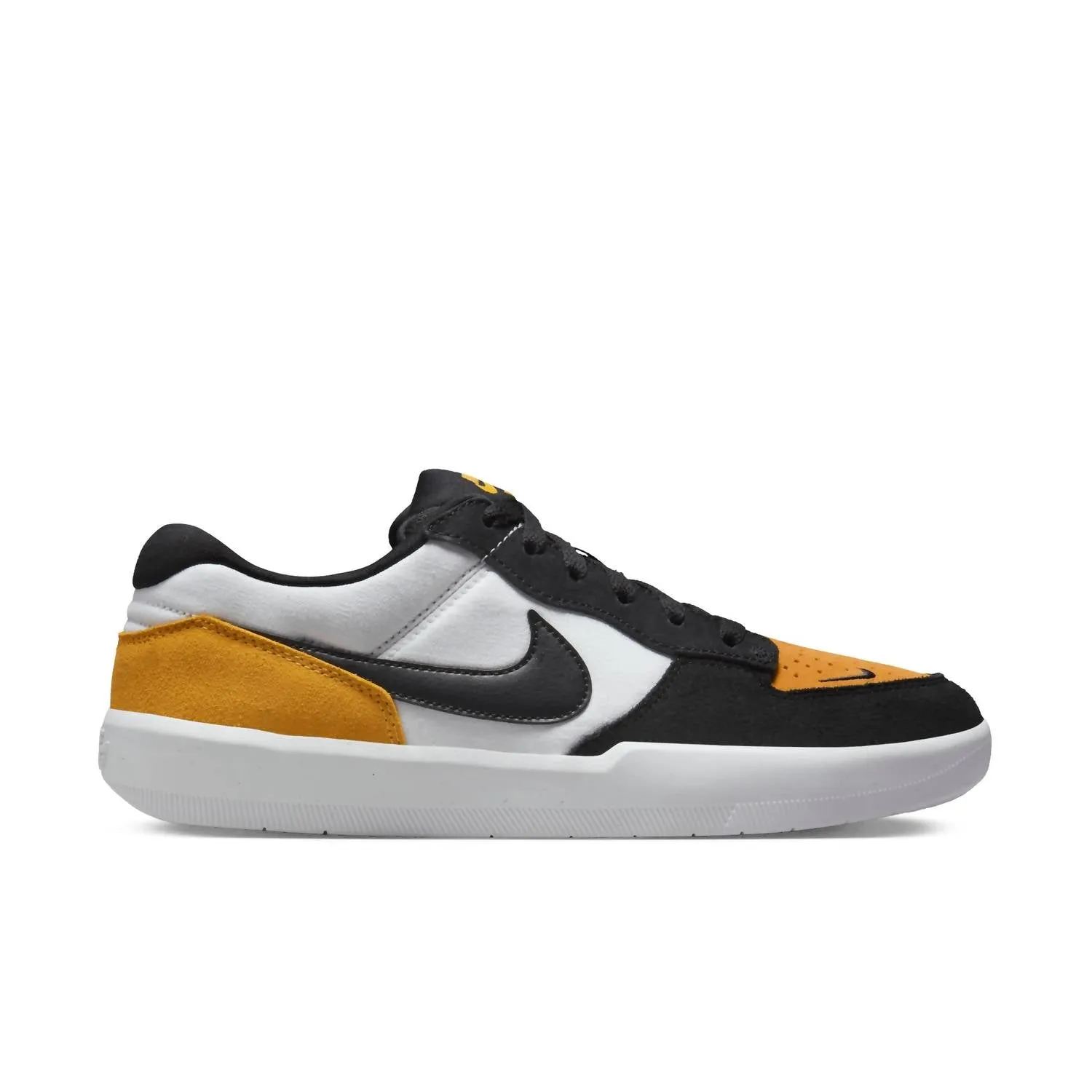 Men's Sb Force 58 Steelers Sneakers In University Gold/black-White