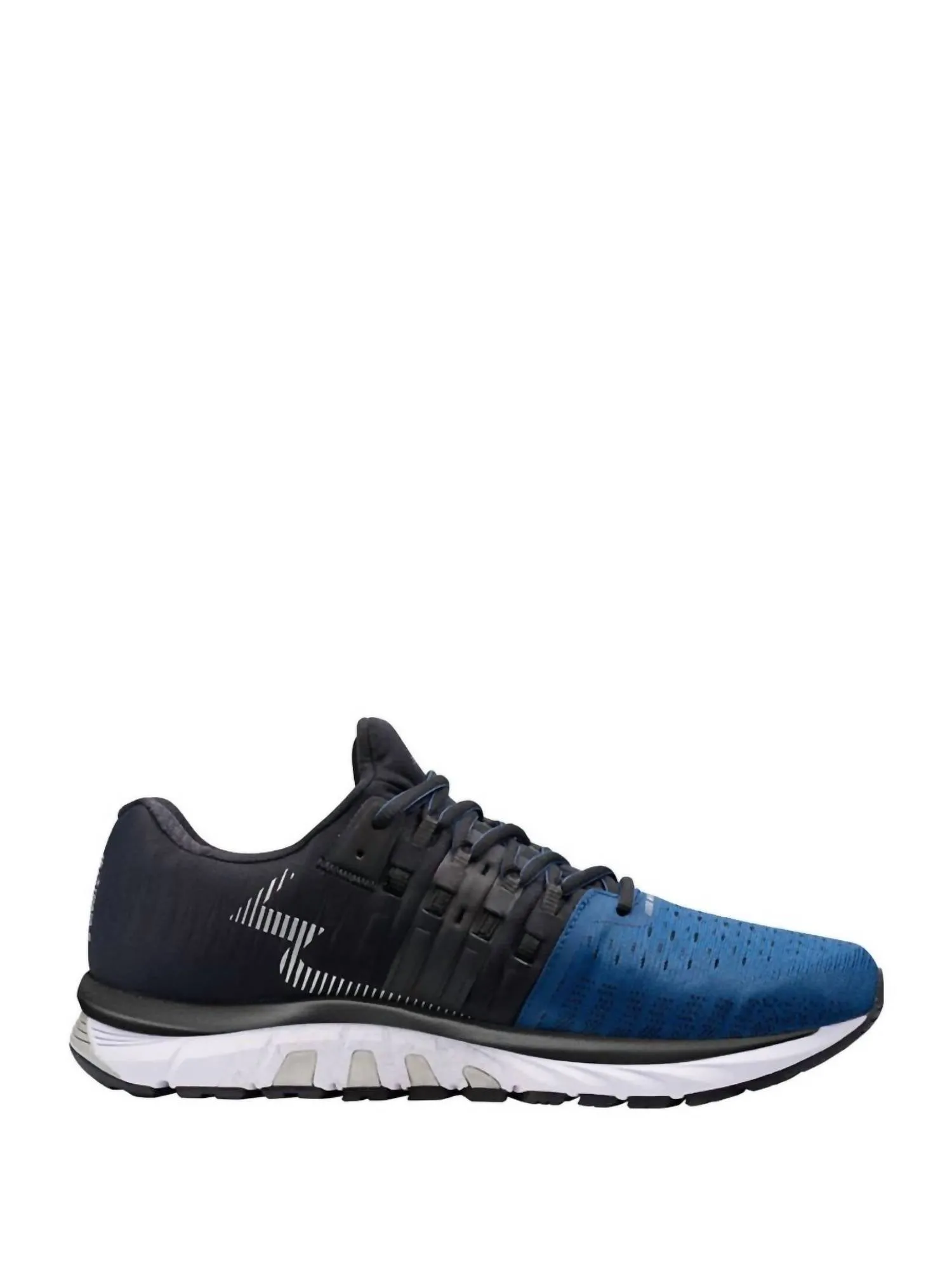 Men's Strata 4 Running Shoes - Medium Width In Poseidon,black