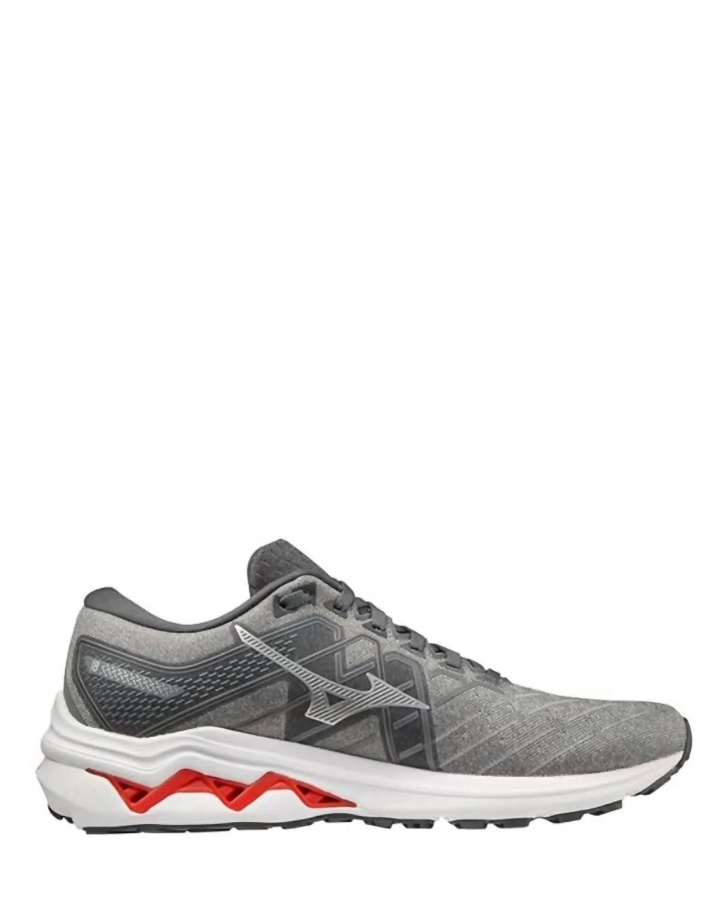 Men's Wave Inspire 18 Running Shoe In Ultimate Grey-Silver