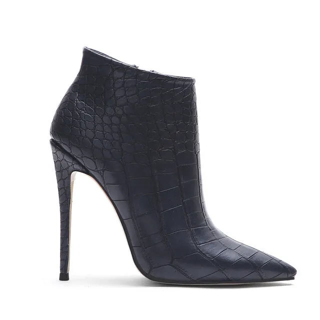 MORAZORA 2020 new arrival ankle boots women zip pointed toe autumn winter boots elegant high heels party wedding shoes female Fashion Nova Shoes