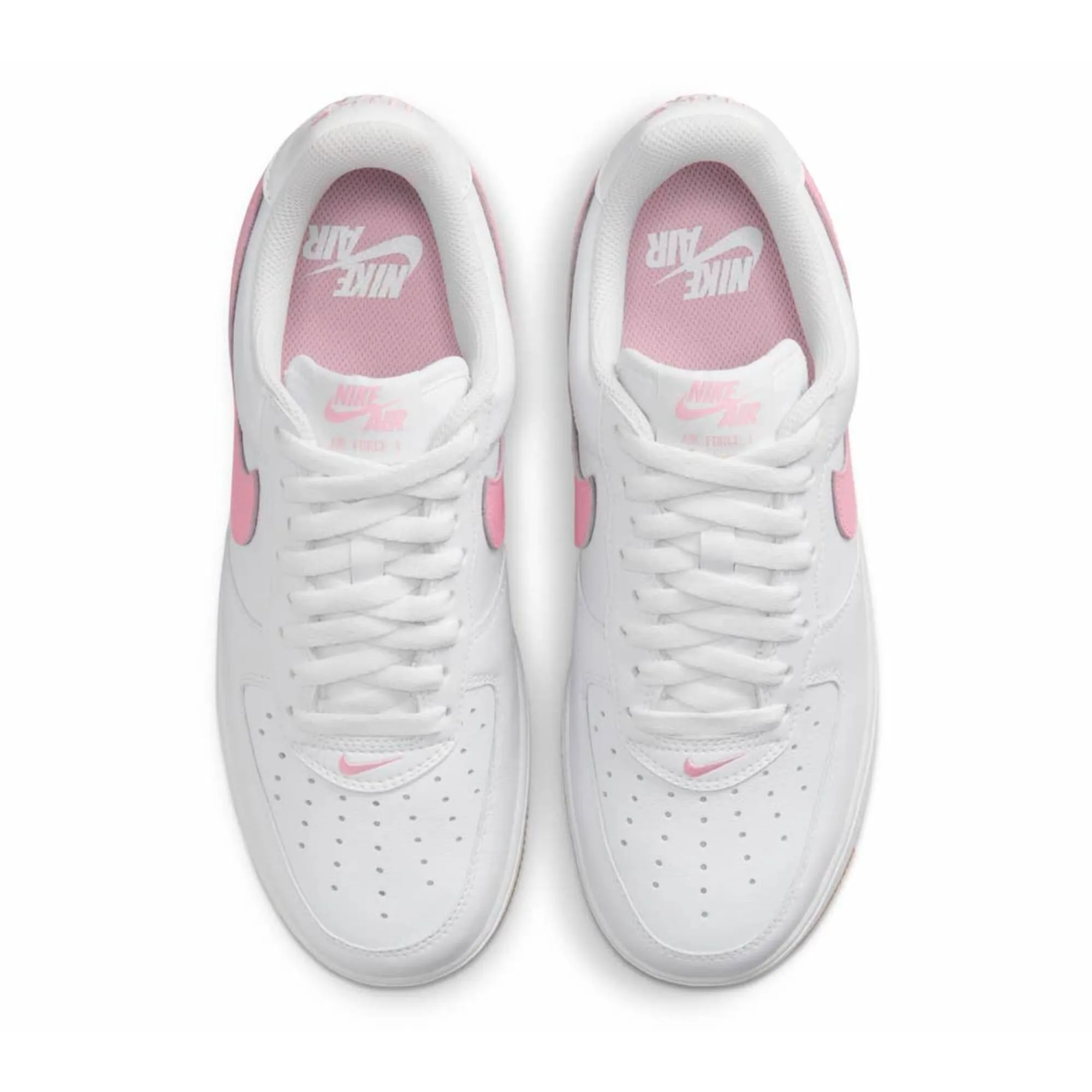 Nike Air Force 1 Low Retro White/Pink-Gum Yellow  DM0576-101 Men's