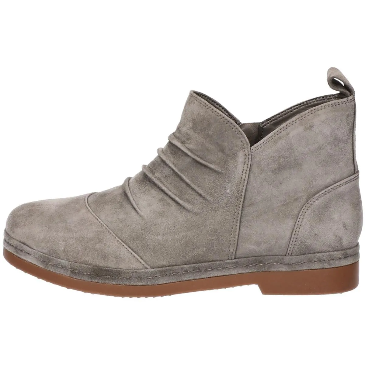 Raquel  Womens Leather Padded Insole Booties