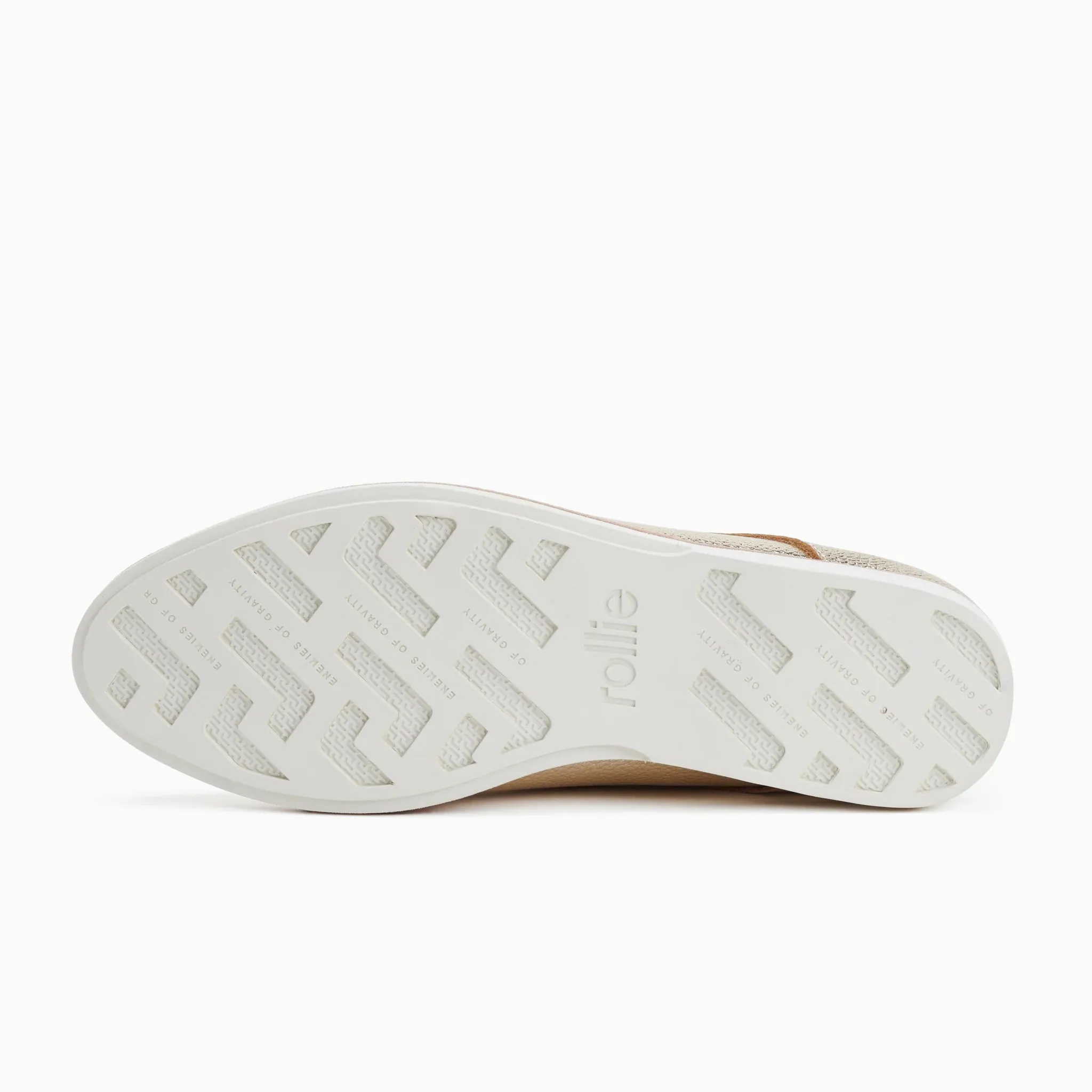 Rollie Derby Super Soft Light Gold Shoes_Rollie