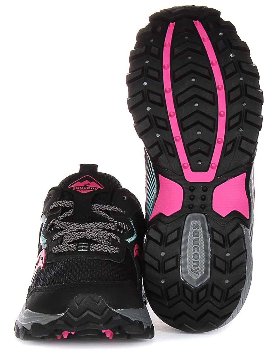 Saucony Excursion Tr16 In Black Multi For Women Shoes Saucony
