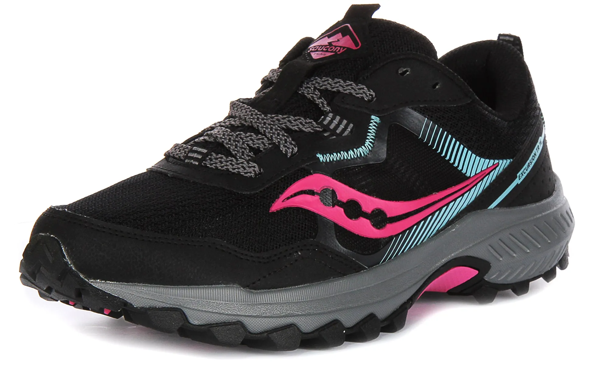 Saucony Excursion Tr16 In Black Multi For Women Shoes Saucony