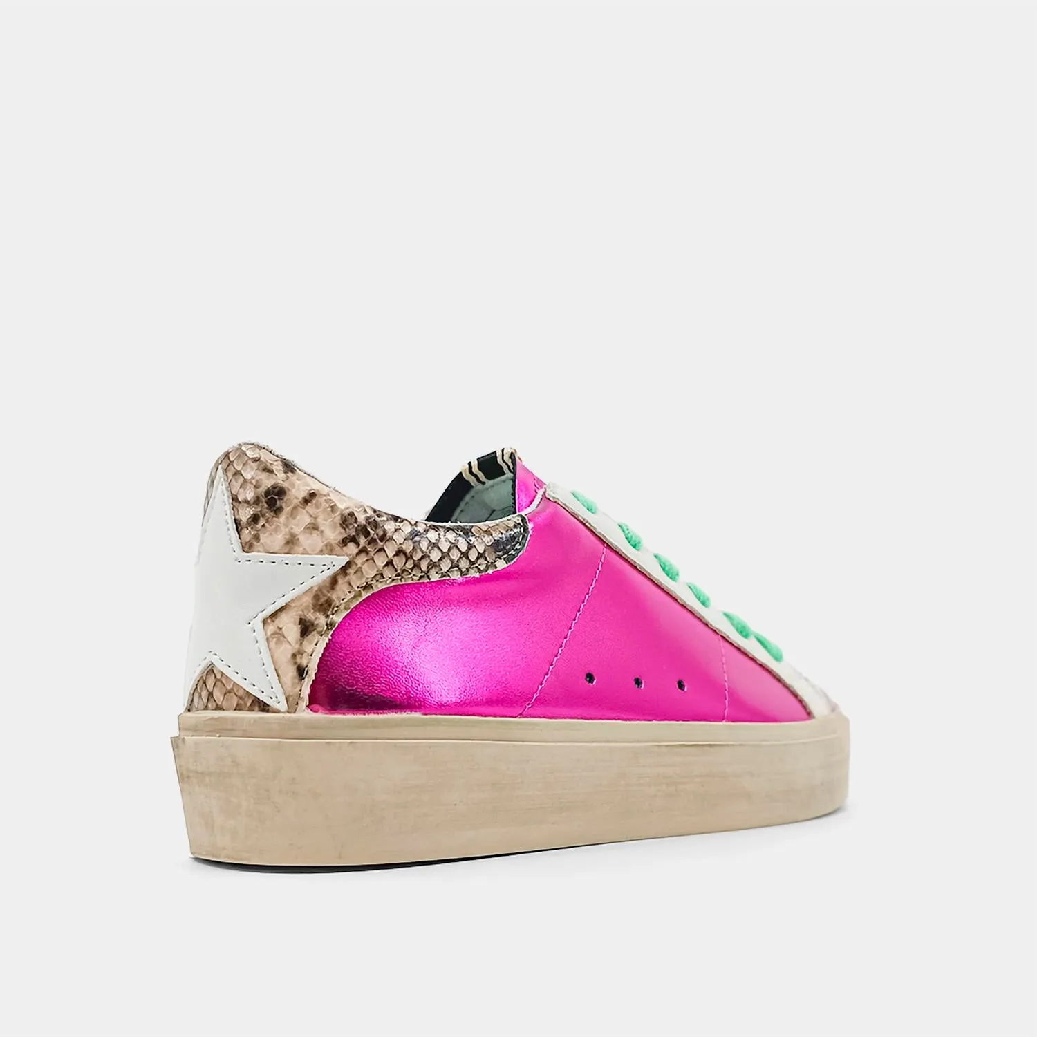 Siena Sneaker In Magenta