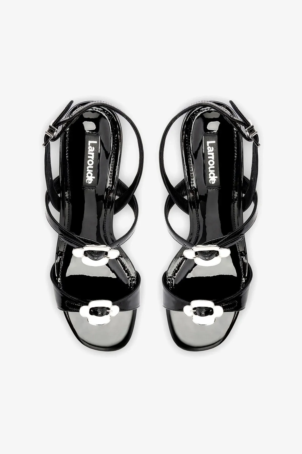 Tinx Block In Black Patent Leather