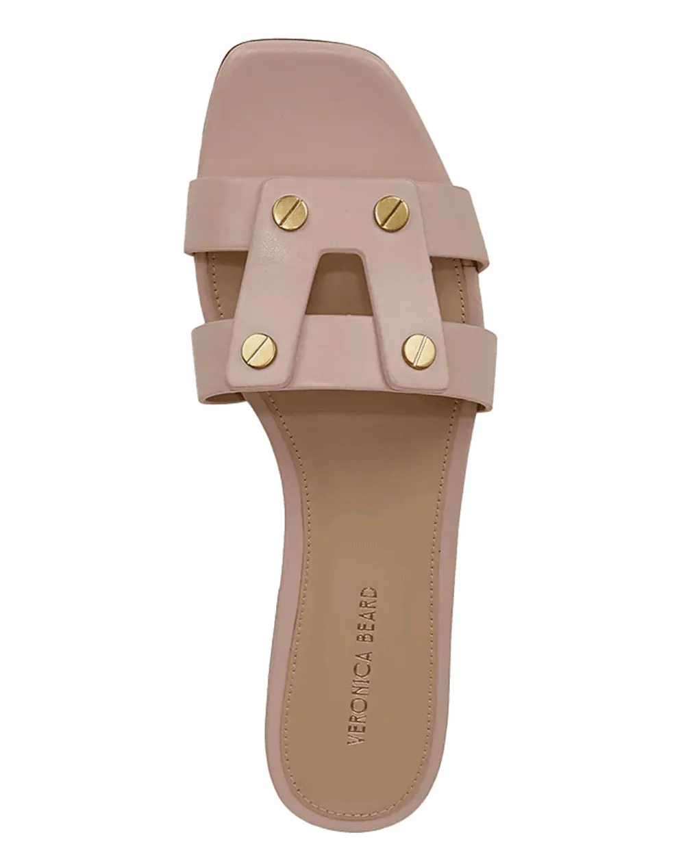 Via Slide Sandal in Rose