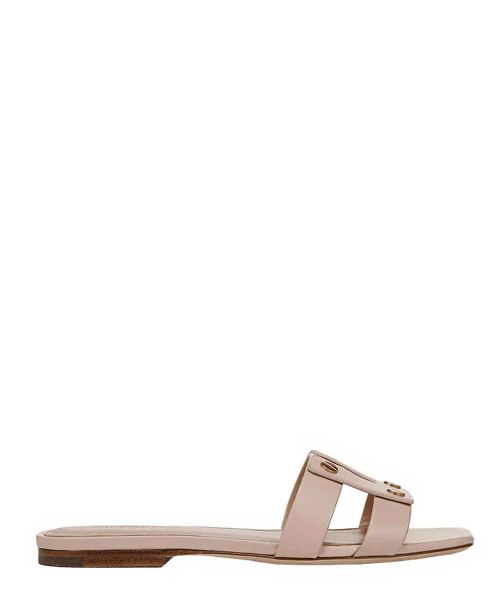 Via Slide Sandal in Rose