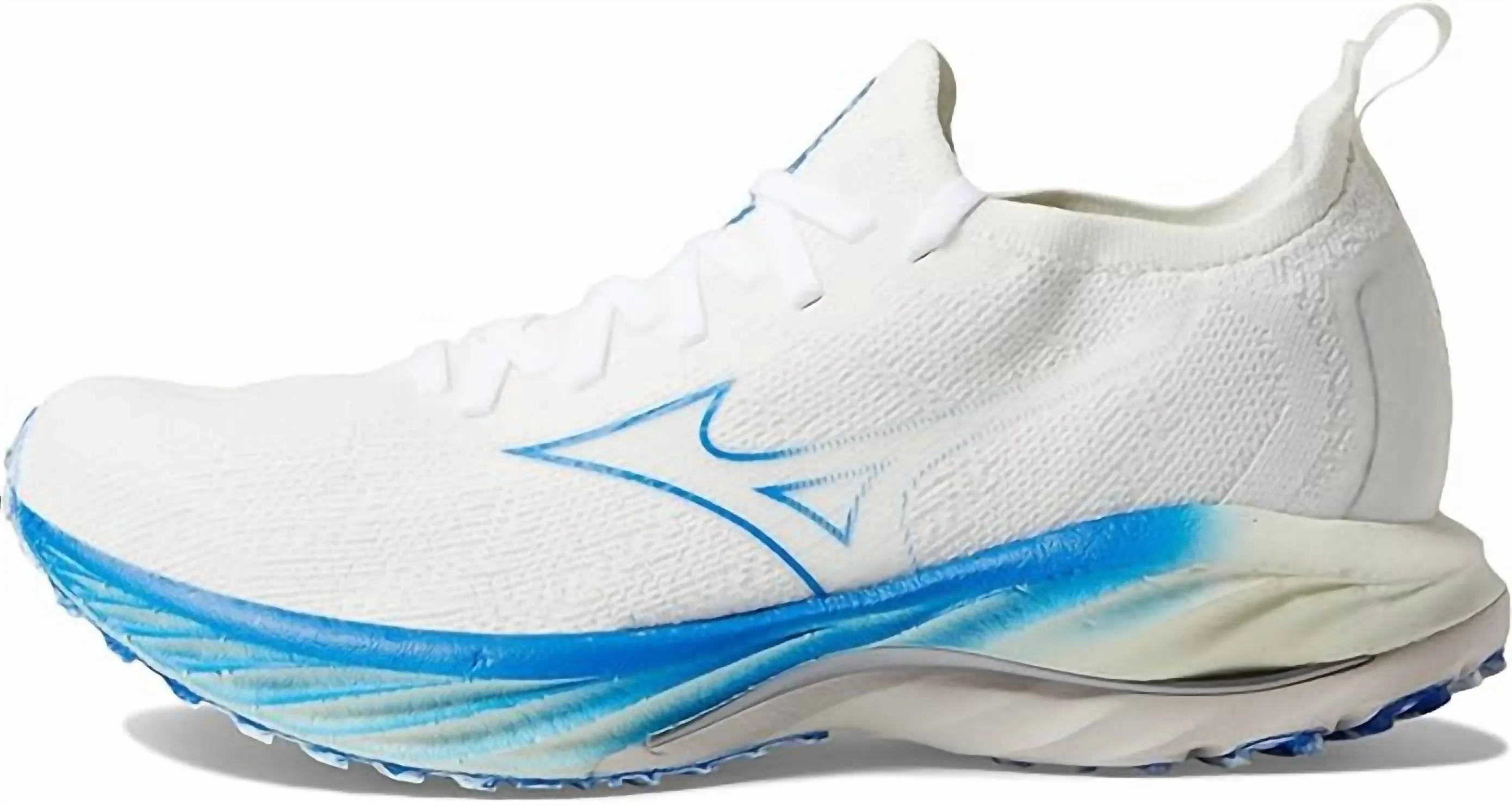 Women Wave Neo Wind Running Shoe In Undyed White-Peace Blue