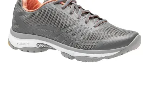 Women's Abeo Diamond Running Shoes - Medium Width In Dark Grey,coral