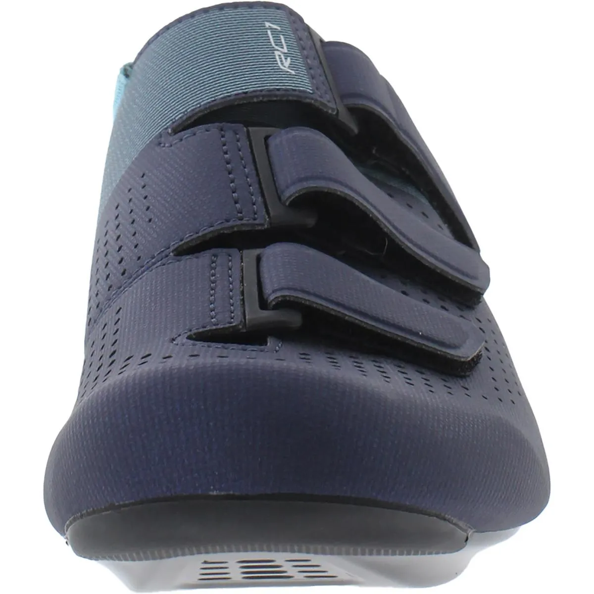 Womens Faux Leather Round Toe Cycling Shoes