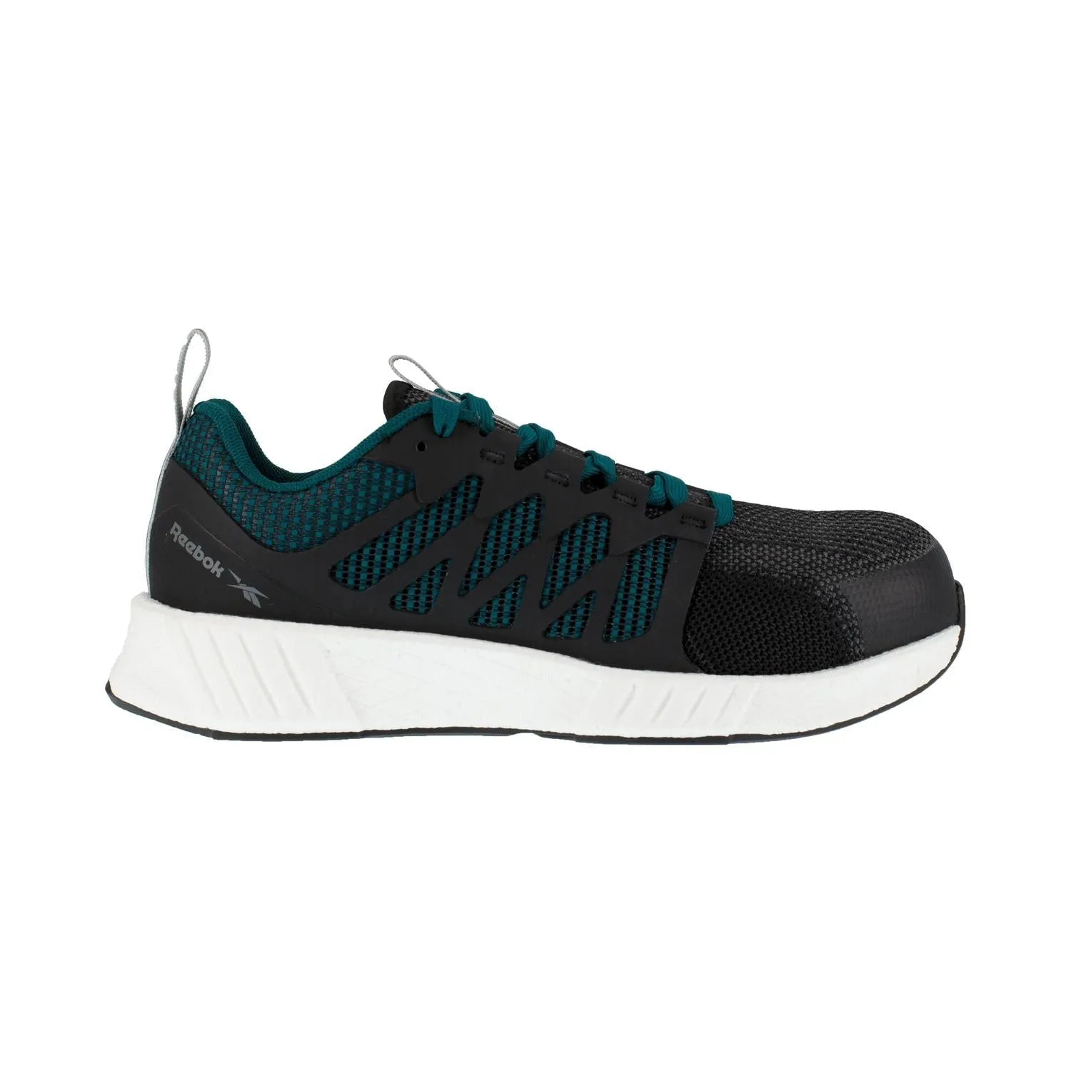 Women's Fusion Flexweave? Composite-Toe Athletic Work Shoe Black/Teal