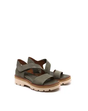 Women's Pru Sandal In Pale Olive