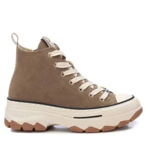 Women's Sneaker Booties In Taupe