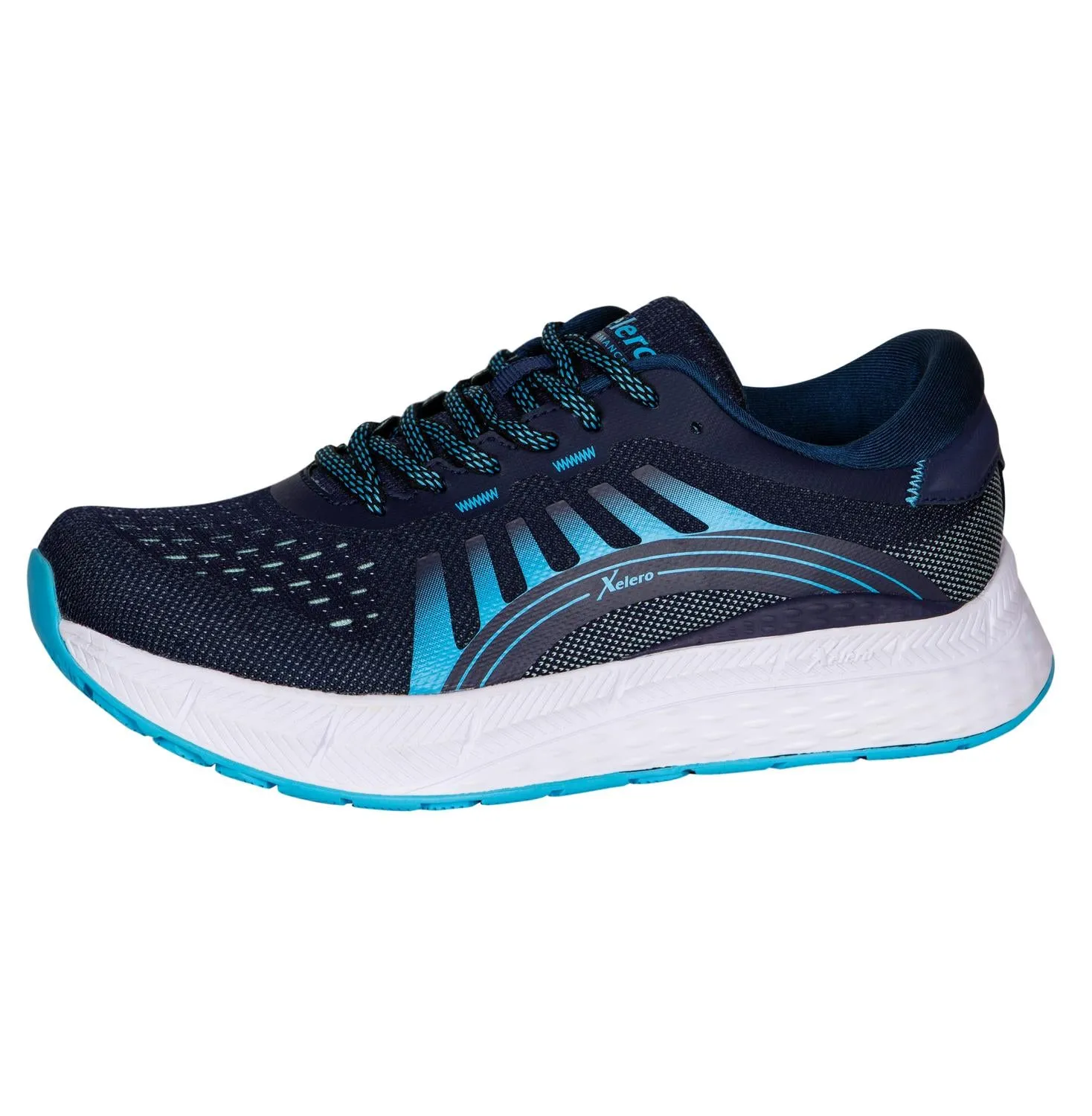 Women's Steadfast Ii Running Shoes - Medium Width In Navy/ocean