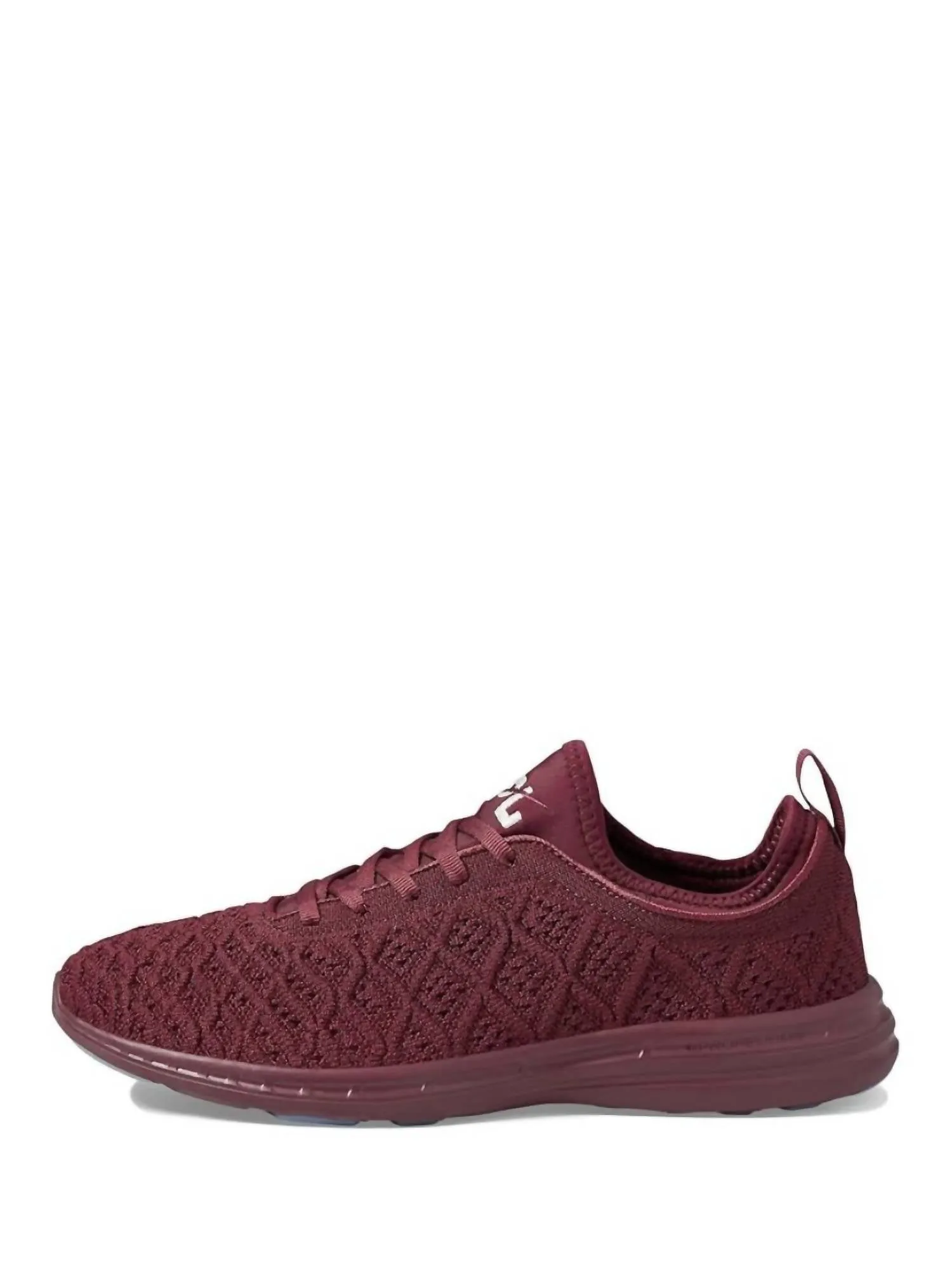 Women's Techloom Phantom Running Shoes In Burgundy/creme