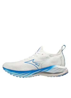 Women's Wave Neo Wind Running Shoe In Undyed White-Peace Blue