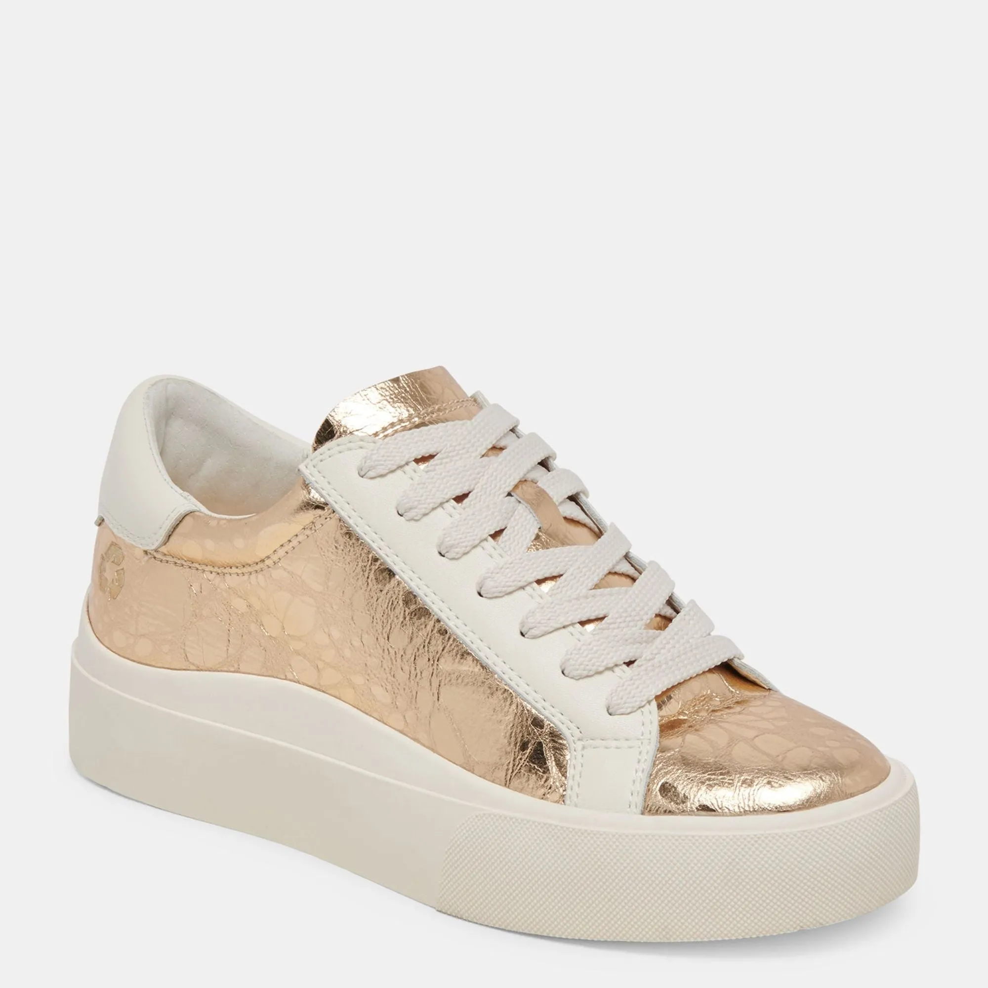 Zayn 360 Sneakers Gold Distressed Leather
